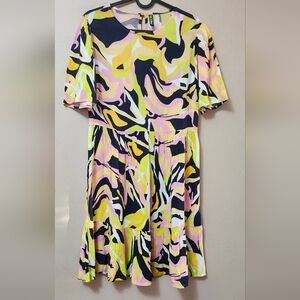 BNWT Pieces midi dress